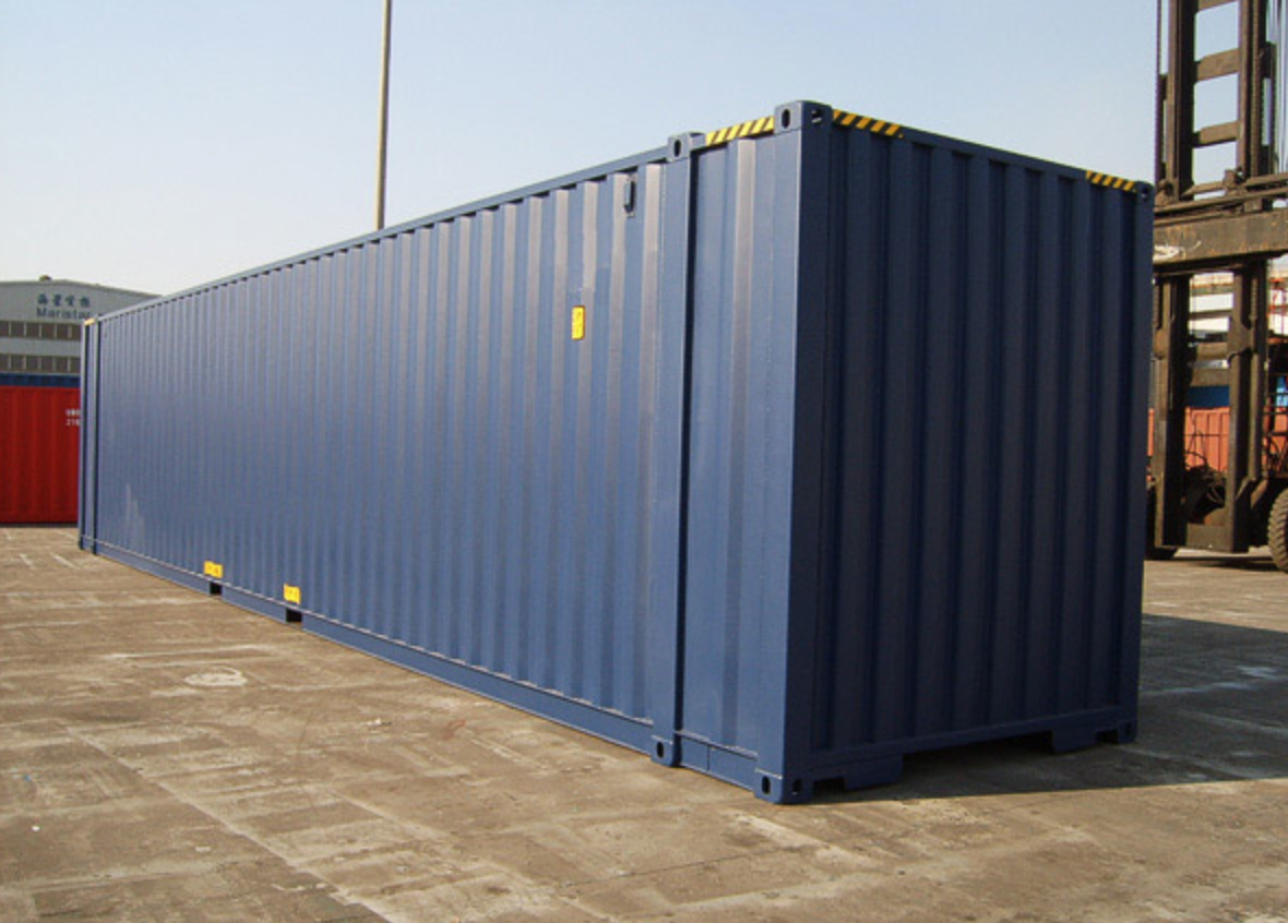45ft High Cube Shipping Container First Trip Products Mechanic