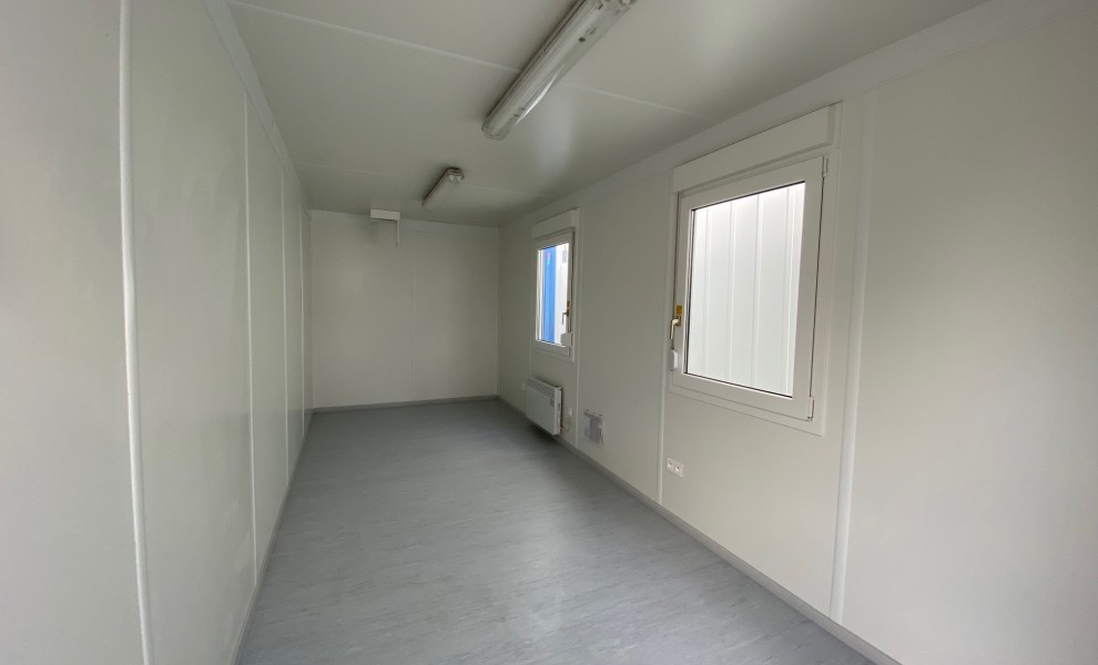 20ft office container with white interior