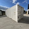 20ft zeecontainer Wit - 4 (GVTU 255749-3)