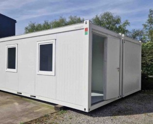 NEW OFFICE CONTAINER 20FT GREY - RAL 7035