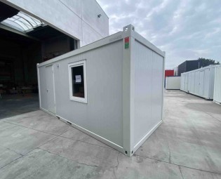 NEW OFFICE CONTAINER 20FT GREY - RAL 7035 (TRANSPACK)