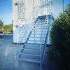 Container stairs for terrace container